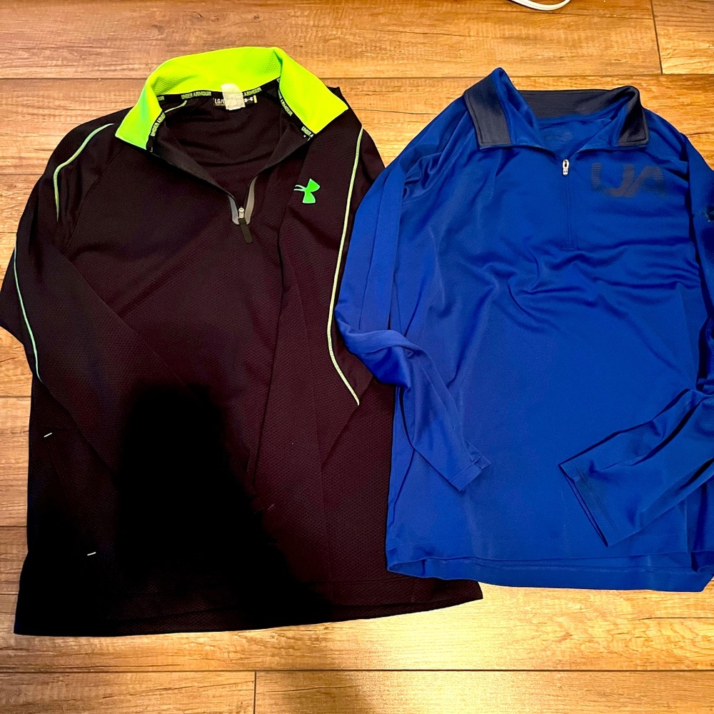 Large half zip